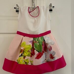 Baker by Ted Baker Tropical Print Dress 18-24 Months 😍 EUC!